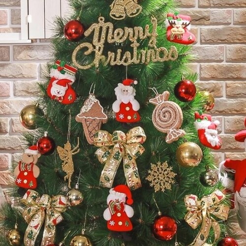 150cm 트리용 산타선물 크리스마스 트리 장식세트