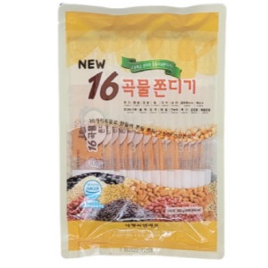 NEW 16곡물쫀디기 260g 10봉 맛있는 간편간식 개별 위생포장  한국