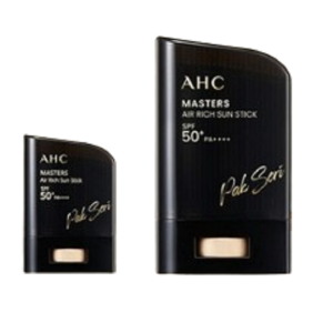 AHC 마스터즈 에어리치 선스틱 22g+14g  자외선차단 보송한 사용감